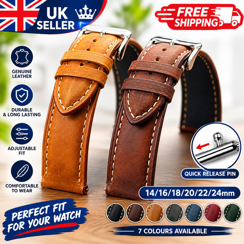 22mm genuine calfskin - 18/20/22mm,