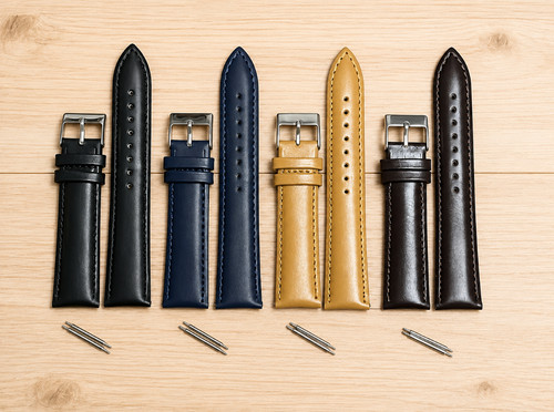 Mens genuine leather - mens, watch