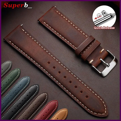 22mm genuine calfskin - genuine,
