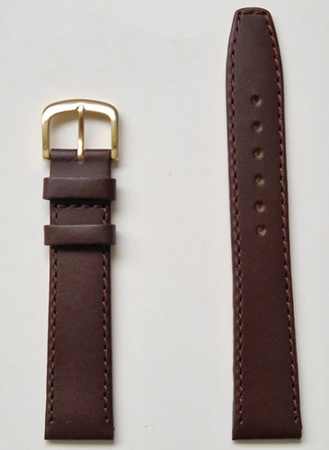 18mm brown genuine leather - 18mm,