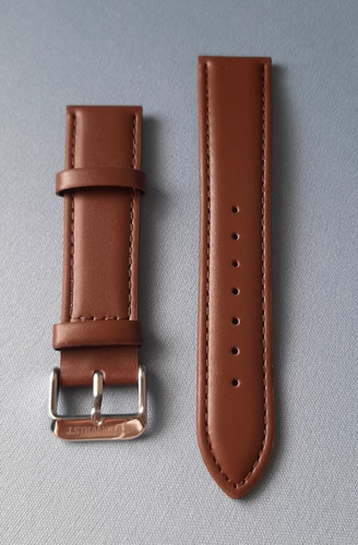 Tan brown leather - leather, watch