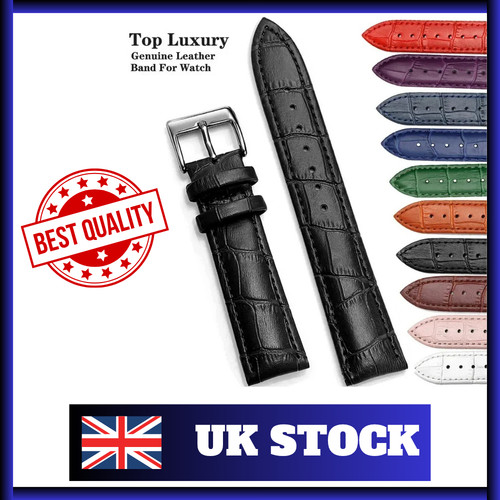 Genuine leather watch band - watch,