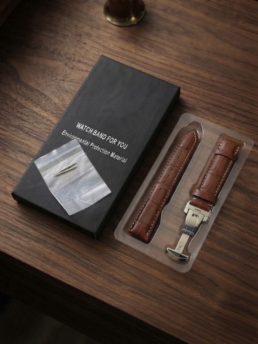 20mm brown leather - brown, strap