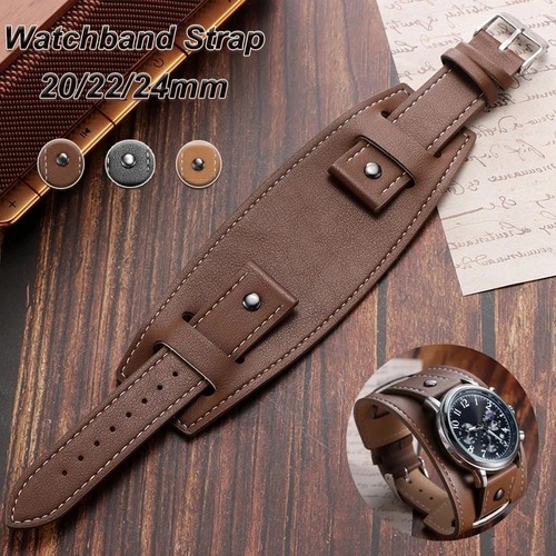 Men genuine leather watch - genuine,