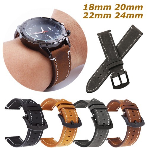 24mm genuine leather - genuine,