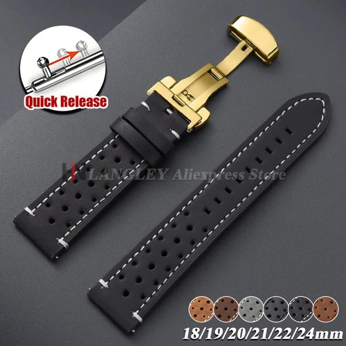 18mm 20mm 22mm leather - 22mm, watch