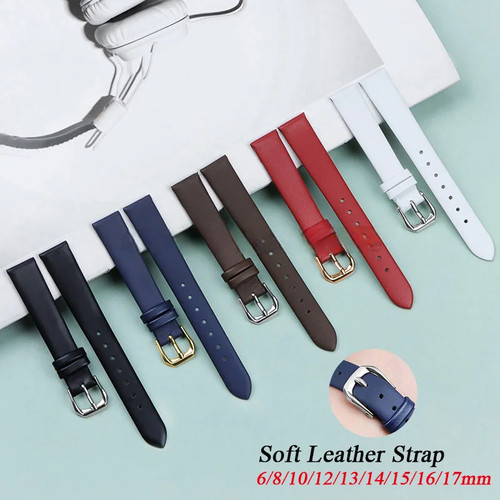 Genuine leather ladies watch - genuine,