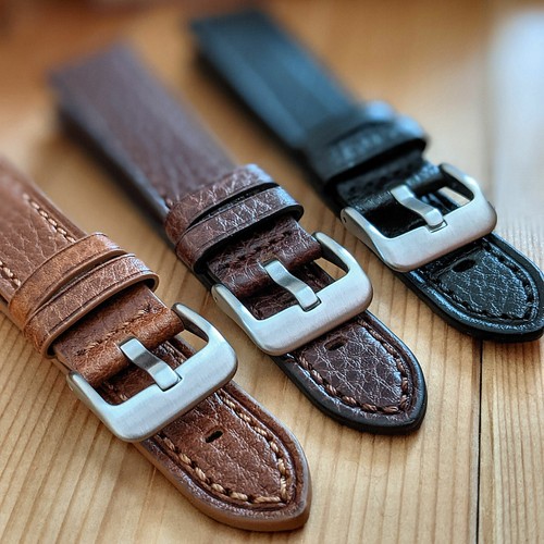 Genuine leather watch strap - genuine,