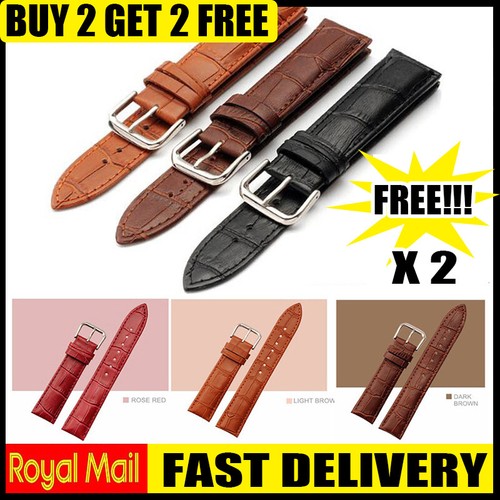Mens genuine leather - mens, watch