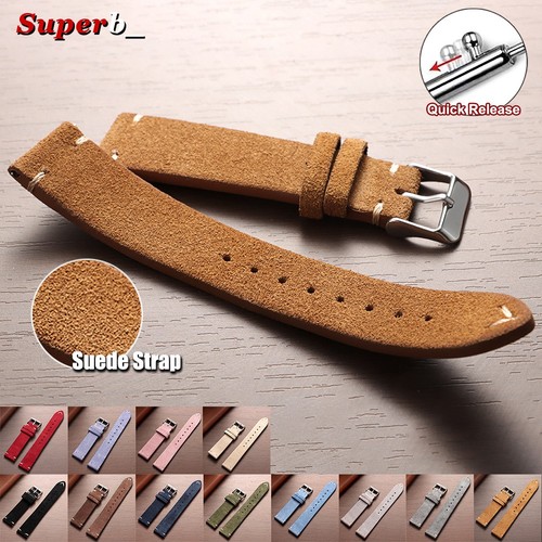 Soft suede leather - soft, watch