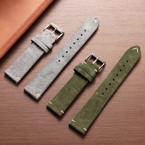 Soft suede leather watch - soft,