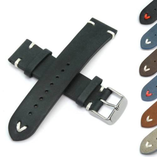 20mm 22mm genuine calf leather - 20mm,