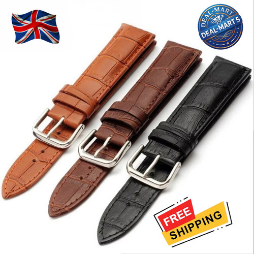 Mens genuine leather watch - mens,