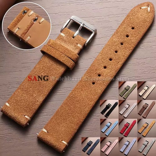 Soft suede leather - leather, strap