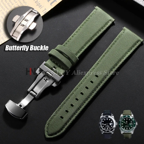 Sailcloth watch strap - sailcloth,
