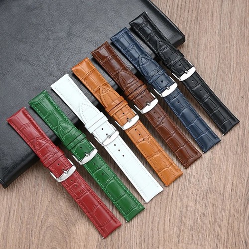 Leather watch strap quick - leather,