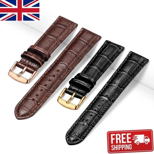 Leather watch strap - leather,