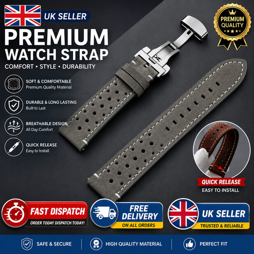 18mm 20mm 22mm - , leather