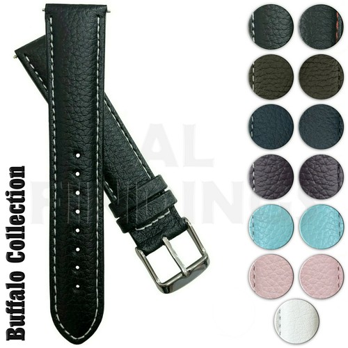 Genuine buffalo grain leather - genuine,