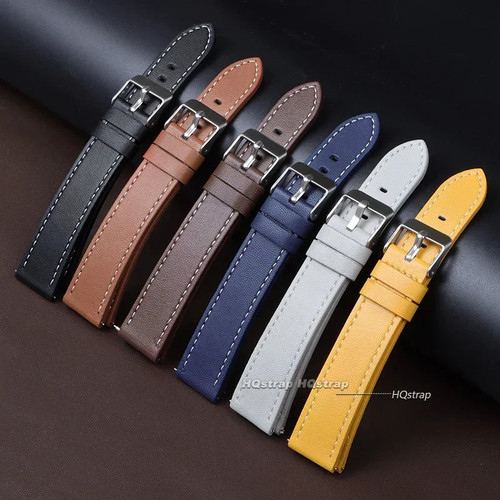 Leather watch strap 22mm - watch, 20/22mm