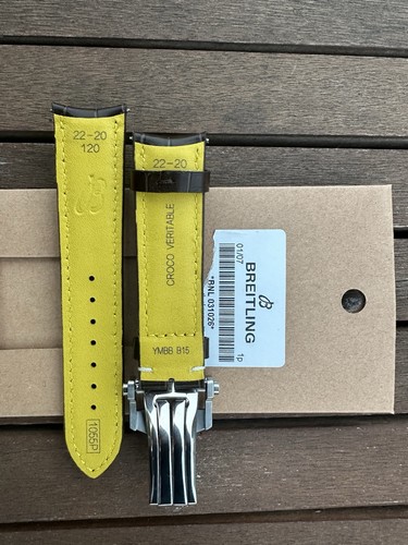 Genuine brown breitling - breitling, croco