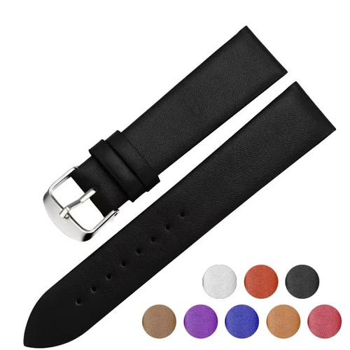 Calf leather watch - strap, 12mm